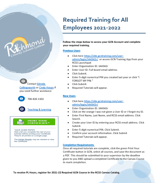 GCN Training